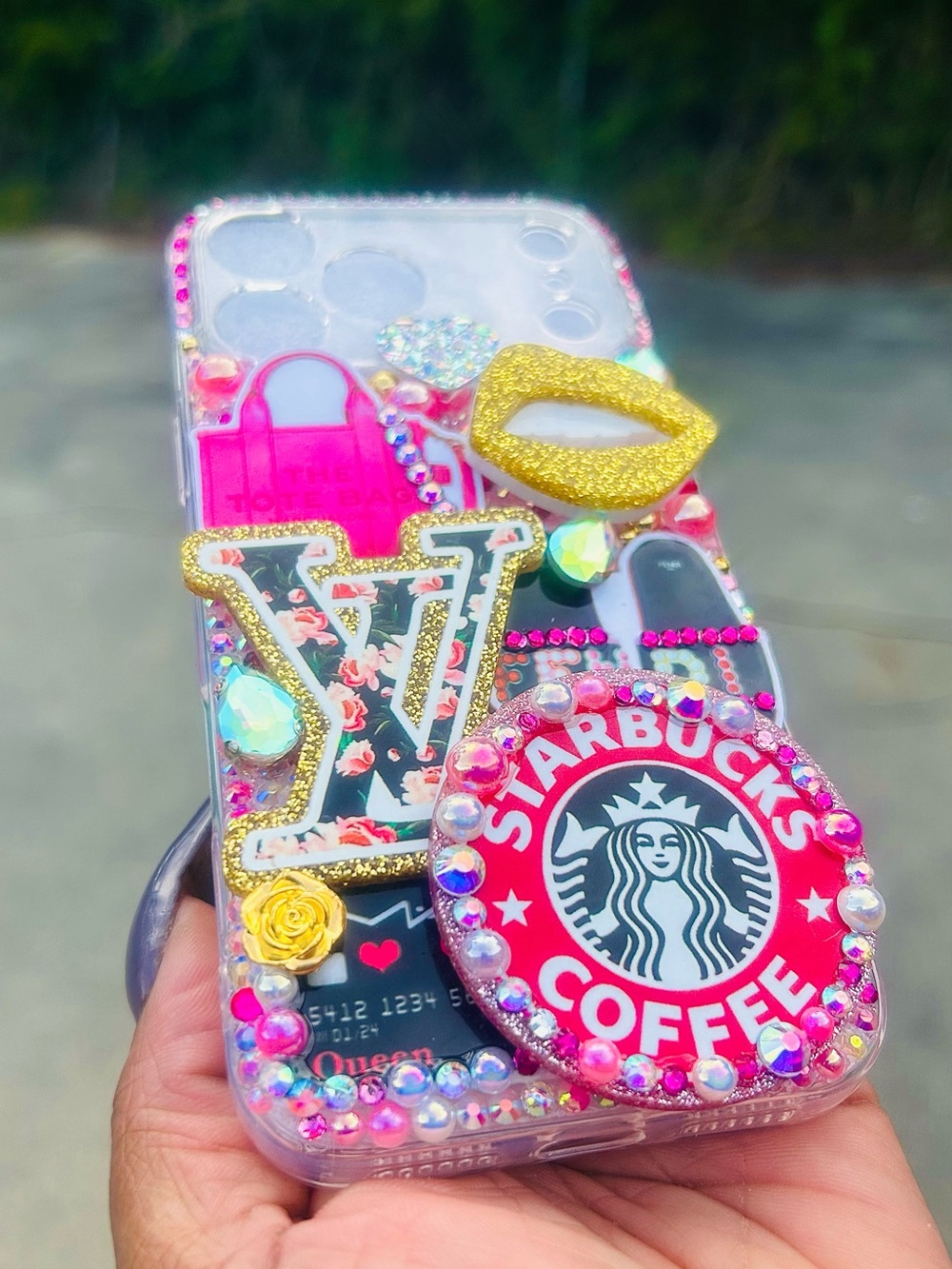 17 PRO MAX🩷Bling Phone Case (iPhone 17 Pro Max) Accessories| Gifts| Starbucks - Picture 2 of 2